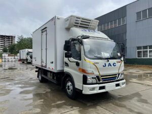 LHD JAC Hybrid Refrigeratior Van Truck